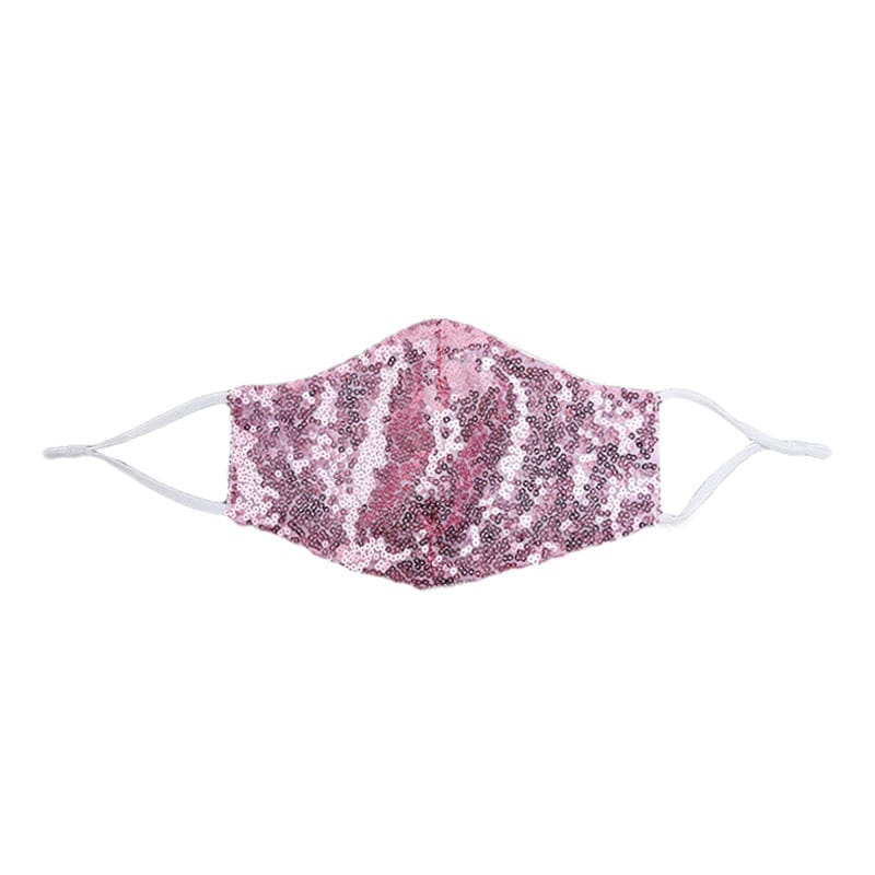 Glitter Sparkle Pattern Fashion Masks For Women-S89-Multiple Colors Accessories WAAMII Rose Gold For Kids 
