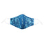 Glitter Sparkle Pattern Fashion Masks For Women-S89-Multiple Colors Accessories WAAMII Lake blue For Kids 