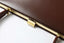 Gold Clip Buckle Top Genuine Leather Tote Lady Business Bag - - Luxury bags by WAAMII