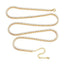 Gold Plated Rainbow AAA Cubic Zirconia Tennis Chain Necklace Choker - Type B White Necklace - Luxury Jewelry by WAAMII
