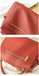 Gold-tone Chains Zippered Top Grain Genuine Leather Boston Satchel bags WAAMII   