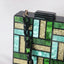 Green Gold Tone Acrylic Glitter Clutch Purse bags WAAMII   