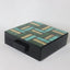 Green Gold Tone Acrylic Glitter Clutch Purse - - Luxury bags by WAAMII