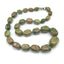 Hand-made Gradient Natural Stone Birthstone Necklaces Mottled Beads Size 9x12 mm to 16x24mm - - Luxury Jewelry by WAAMII
