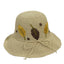 Handmade Silk Floral Embroidered Woven Straw Hat-WCM072 Accessories WAAMII   