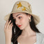 Handmade Silk Floral Embroidered Woven Straw Hat-WCM083 Accessories WAAMII   