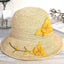 Handmade Silk Flower-Embellished Summer Hat For Women Straw Hat-WCM026 Accessories WAAMII   