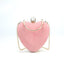 Heart-Shaped Diamonds Crystal Clutch