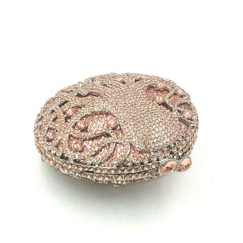 Hollow Out Diamante Octopus Crystal Clutches Purse - - Luxury bags by WAAMII
