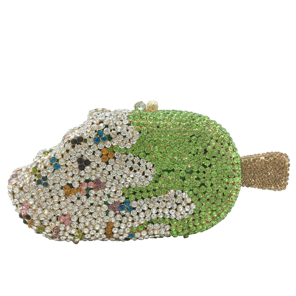Ice-Cream Rhinestone Mini Clutch - - Luxury bags by WAAMII