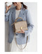 Jane Gold-Tone Knot Handle  Leather Satchel bags WAAMII   