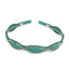 Jeweled Headband Headwear Acetate Hair Band Accessories WAAMII   