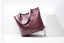 Large Capacity Women Retro Oil Wax Leather Tote Shoulder Bags bags WAAMII   