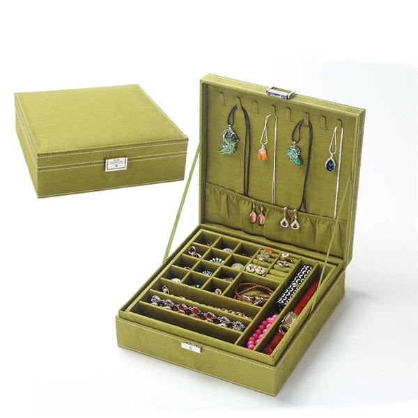 Large Standing Jewelry Box Gift Boxes Jewelry Organizer Multi Colors Jewelry WAAMII   