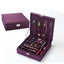 Large Standing Jewelry Box Gift Boxes Jewelry Organizer Multi Colors Jewelry WAAMII Purple  