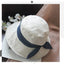 Linen And Cotton-blend Crusher With Butterfly Knot Accessories WAAMII   