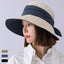 Linen And Cotton-blend Crusher With Butterfly Knot Accessories WAAMII Dark blue  