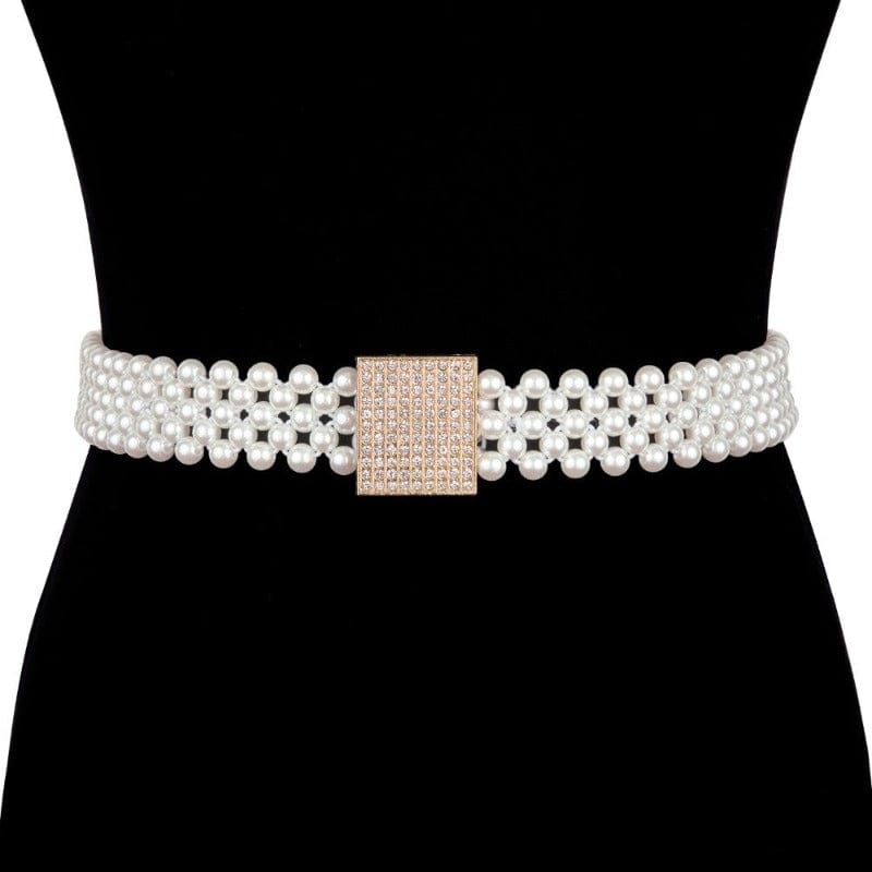 Luxury Bling Crystal CZ Diamond Belt-WMD1017 Accessories WAAMII   