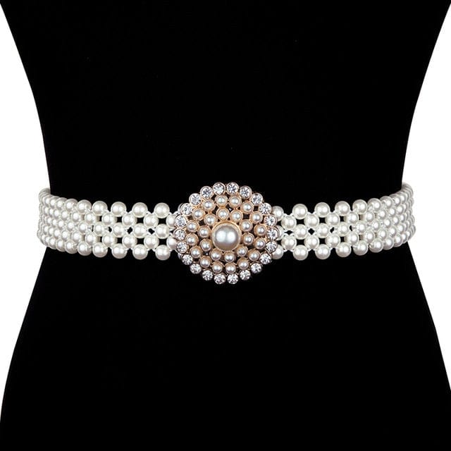 Luxury Bling Crystal CZ Diamond Belt-WMD1017 Accessories WAAMII   