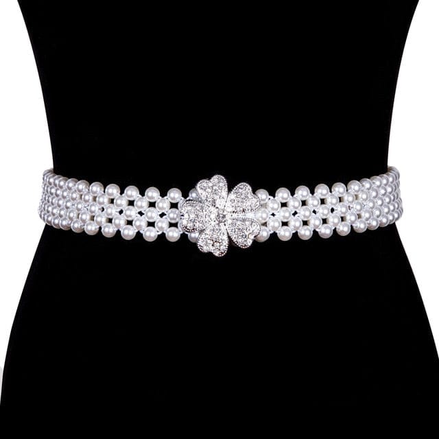 Luxury Bling Crystal CZ Diamond Belt-WMD1017 Accessories WAAMII   