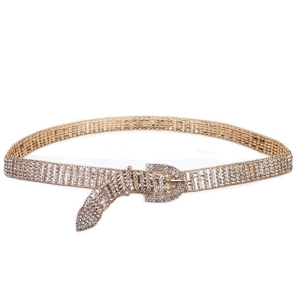 Luxury Bling Crystal CZ Diamond Belt-WMD1017 Accessories WAAMII   