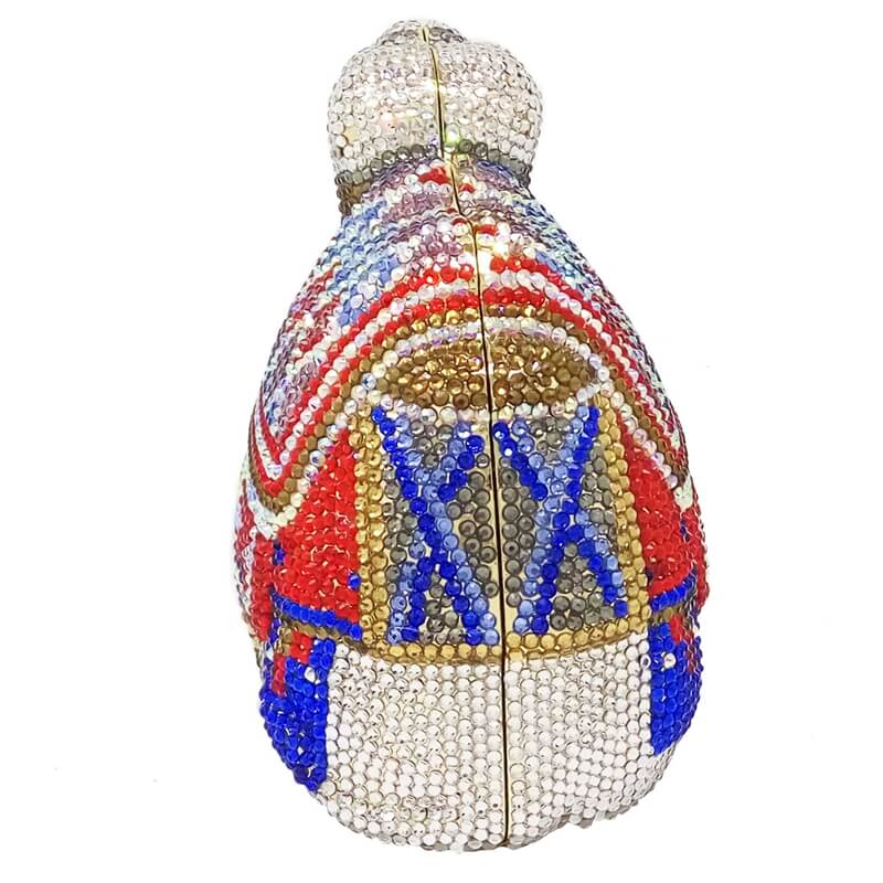 Luxury Camel Crystal Clutch Purse - - Luxury bags by WAAMII