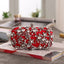 Luxury Crystal Diamante Beaded Clutch Bag-Silver/Apricot - - Luxury bags by WAAMII