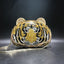 Luxury Crystal Enamel Gold Tone Tiger Clutch Purse - - Luxury bags by WAAMII