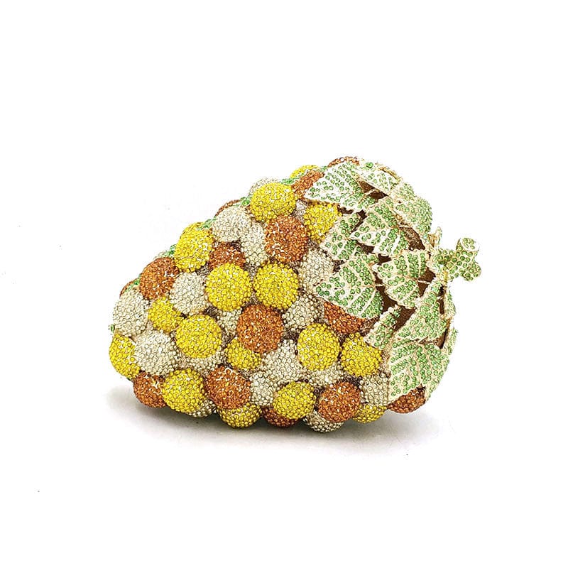 Luxury Crystal Grape Clutch - Color 8 - Luxury bags by WAAMII