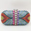 Luxury Hollow Out CZ Diamante Crytal Clutch - Blue - Luxury bags by WAAMII