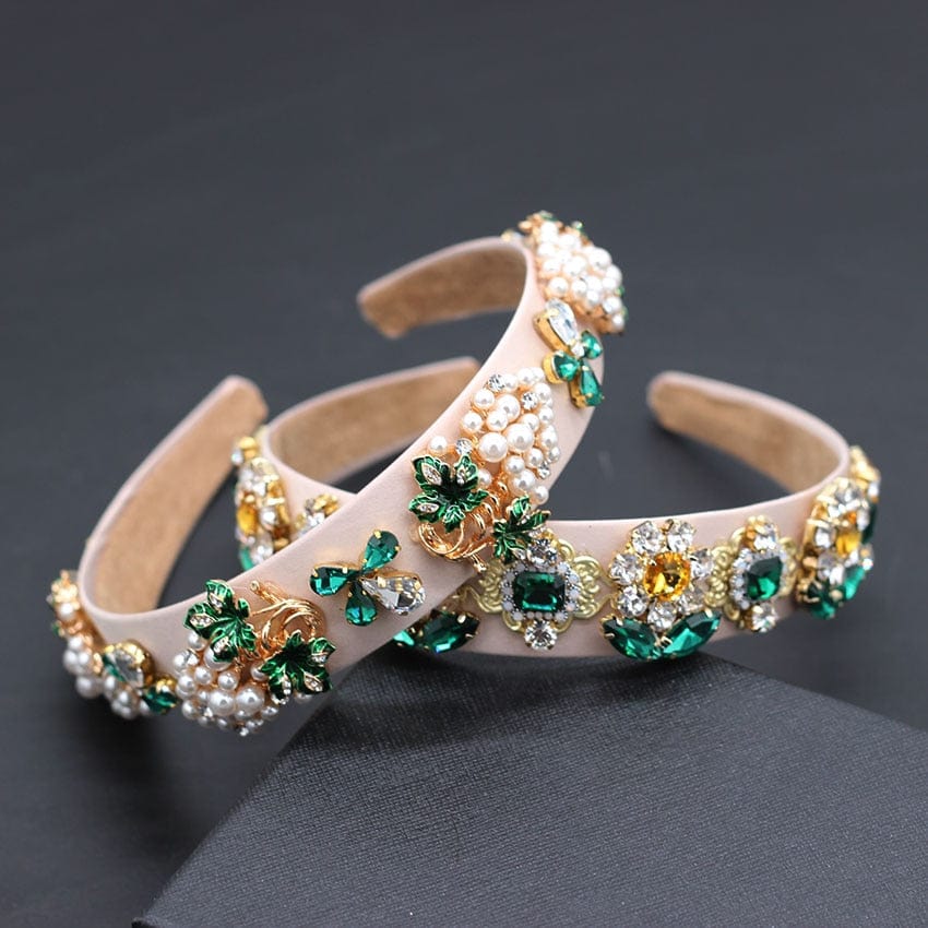 Luxury Jeweled Headband Rhinestone Crystal Hairband WH876 Accessories WAAMII   