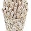 Luxury Rhinestone French Fries Evening Clutch bags WAAMII   