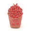 Luxury Rhinestone French Fries Evening Clutch bags WAAMII Color 3 red  