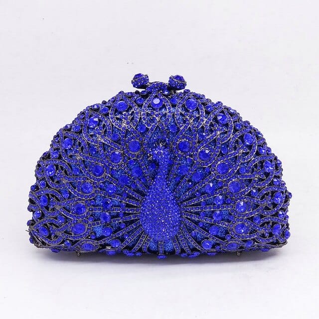 Luxury Rhinestone Peacock Clutch bags WAAMII 30  