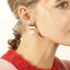 Mismatched Polished Candy Colored Pearl Stud Earrings Jewelry WAAMII   