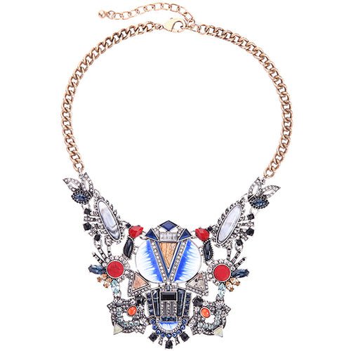 Multi-Layer Luxury Flower Pendant Statement Necklaces-Many Styles Jewelry WAAMII xl01075  