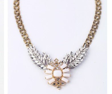 Multi-Layer Luxury Flower Pendant Statement Necklaces-Many Styles Jewelry WAAMII xl00217-2  