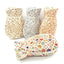 Multicolor Bundle Mouth Shape Purse Diamond Studded Clutch bags WAAMII   
