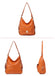 Multifunction Top Grain Cowhide Leather Hobo Handbag Shoulder Bag Backpack bags WAAMII   