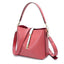 New Designer Women's Leather Crossbody Bag Shouder Bag-Brick Red/White/Black bags WAAMII   
