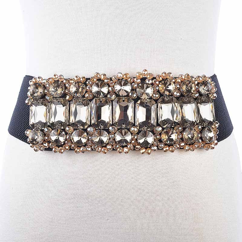 New Rhinestone Belt Full Crystal Wide Wristband-WL36 | WAAMII New Rhinestone Belt Full Crystal Wide Wristband-WL36 | WAAMII