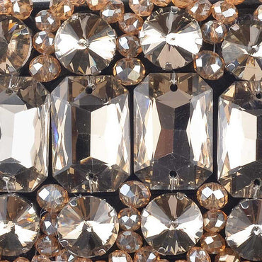 New Rhinestone Belt Full Crystal Wide Wristband-WL36 - - Luxury Accessories by WAAMII