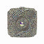 New Style Cosmic Eye Double Sided Full Crystal Mini Box Clutch Evening Purse bags WAAMII   