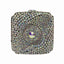 New Style Cosmic Eye Double Sided Full Crystal Mini Box Clutch Evening Purse bags WAAMII Silver AB  