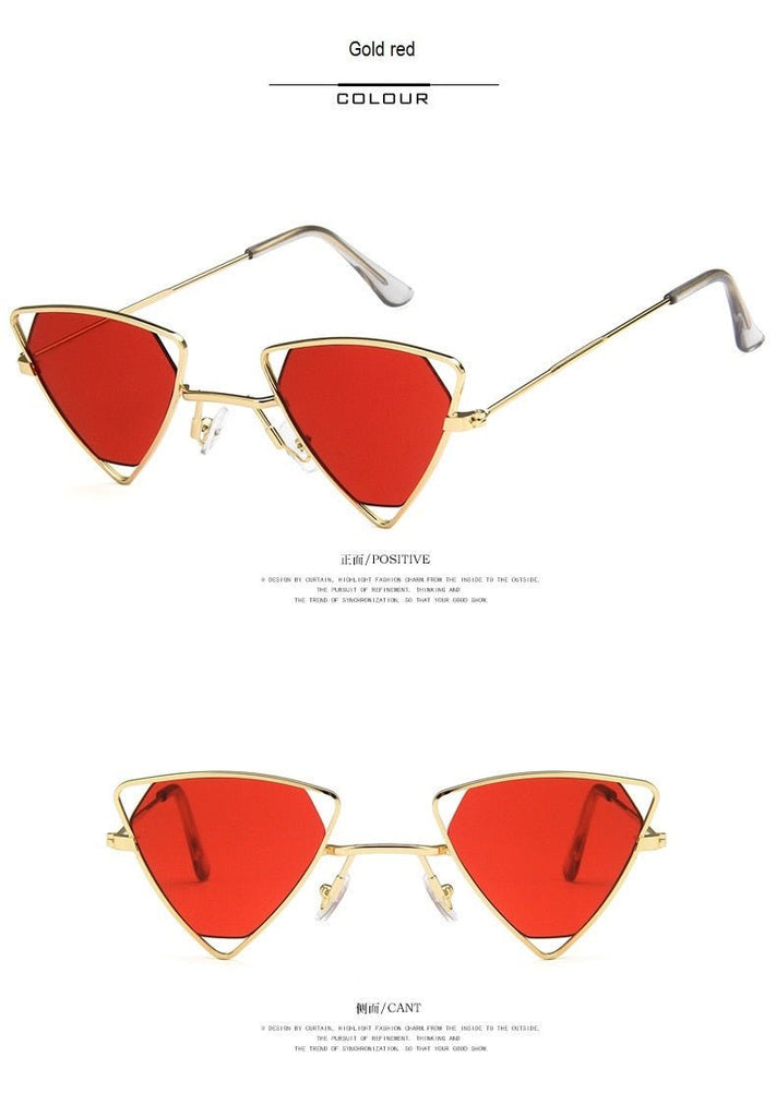 New Women Triangle Oculos New Vintage Punk Sunglasses - - Luxury Accessories by WAAMII