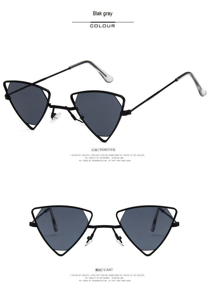 New Women Triangle Oculos New Vintage Punk Sunglasses - - Luxury Accessories by WAAMII