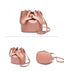 Newest Designer Croco Leather Bag Women Bucket Bag bags WAAMII   