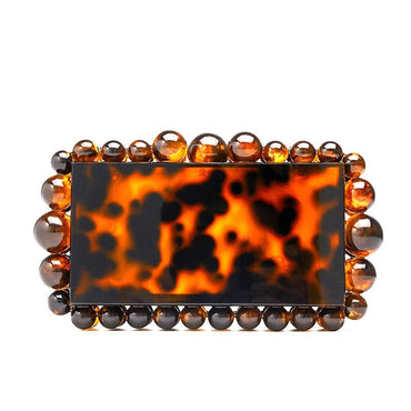 Novelty Beads Acrylic Box Clutch - - Luxury bags by WAAMII