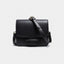 Paula Elegant Flap Buckle Leather Mini Crossbody bags WAAMII Black 19.5x16x9cm 