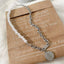 Pearl Pendant Asymmetric Clavicle Chain Necklace - C - Luxury Jewelry by WAAMII